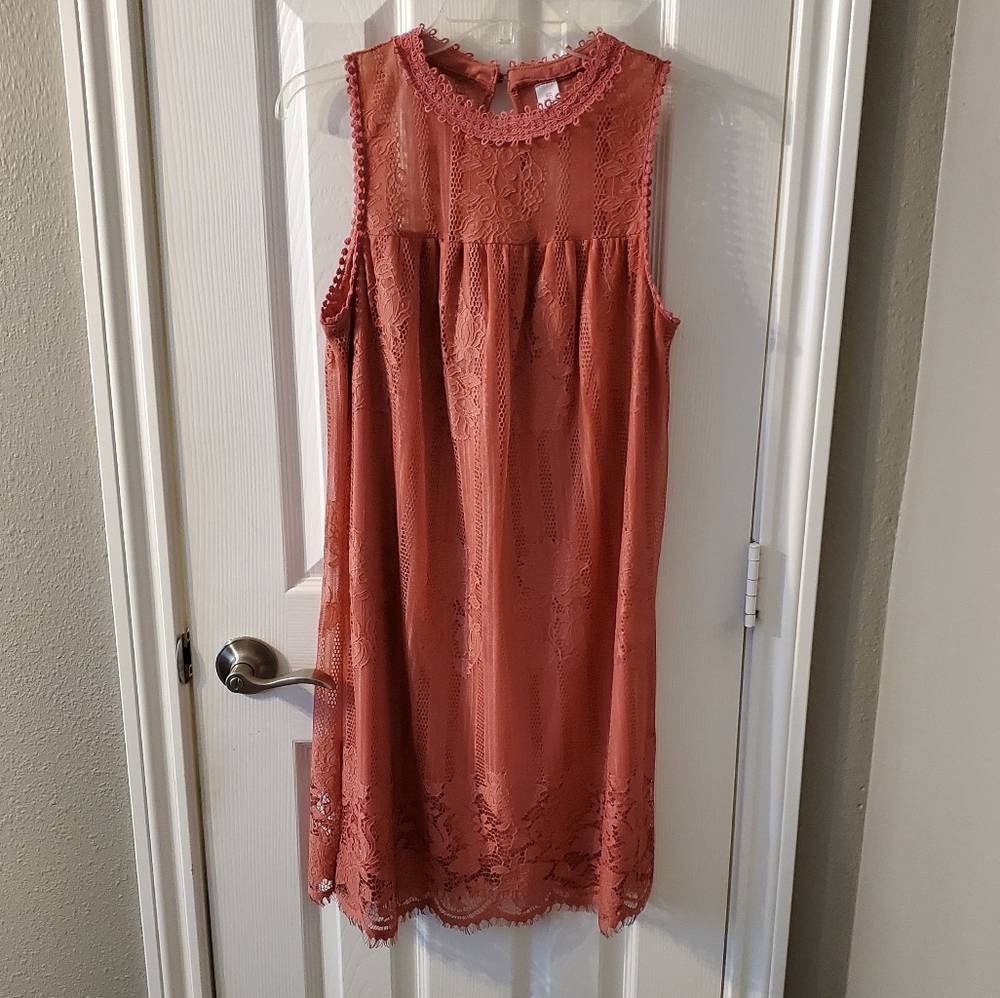No Boundaries Lace Dress sz Large